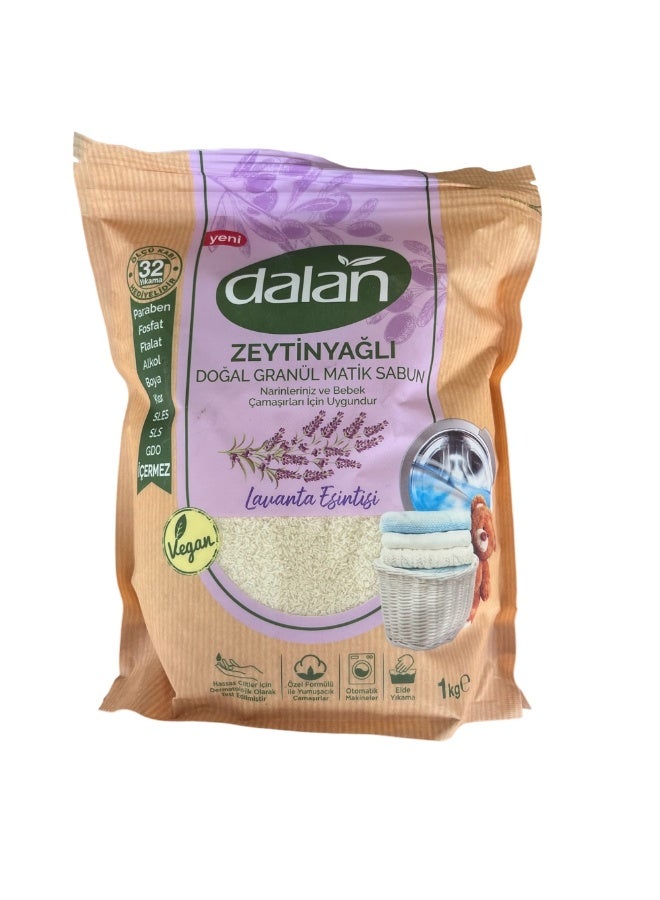 دالان صابون دالان الطبيعي الحبيبي برائحة الخزامى 1 كجم - Image 1